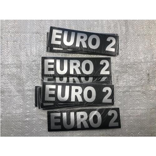 Табличка самоклеюча "EURO-2" для КамАЗ 3904010