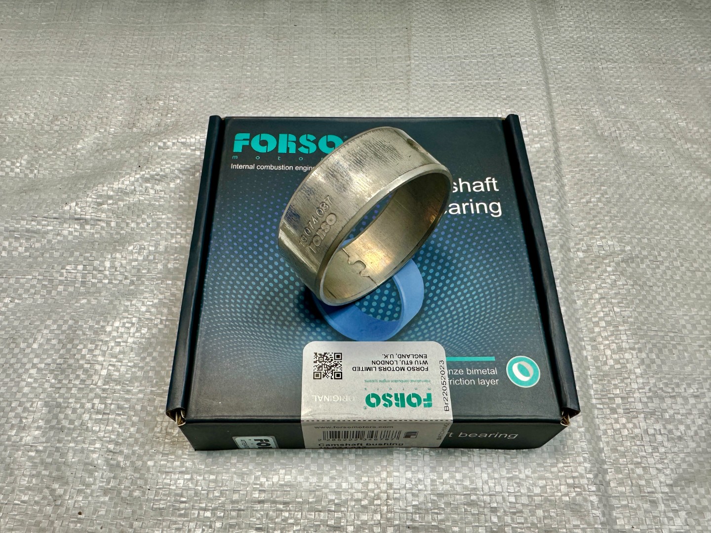 Втулка распредвала КамАЗ 740-1006037 / FORSO