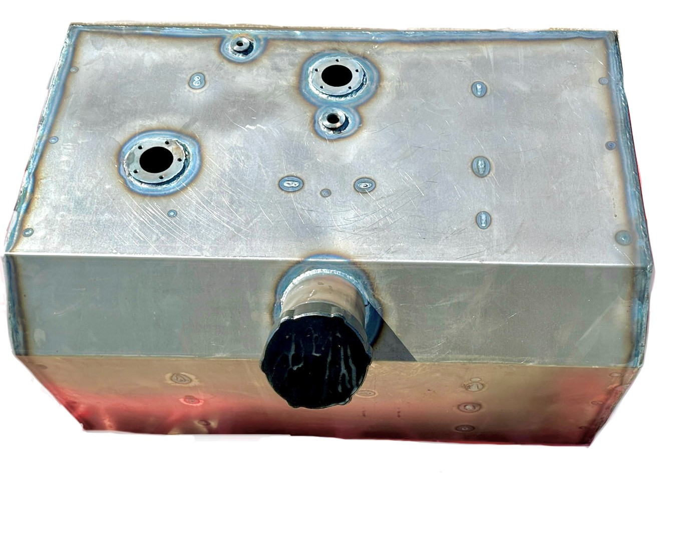 Бак паливний 125л. 710*400*490 з кришкою для КамАЗ 54112-1101010