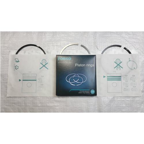 Кільця поршневі чорно-білі Premium для КамАЗ 740.1000106-00 / FORSO