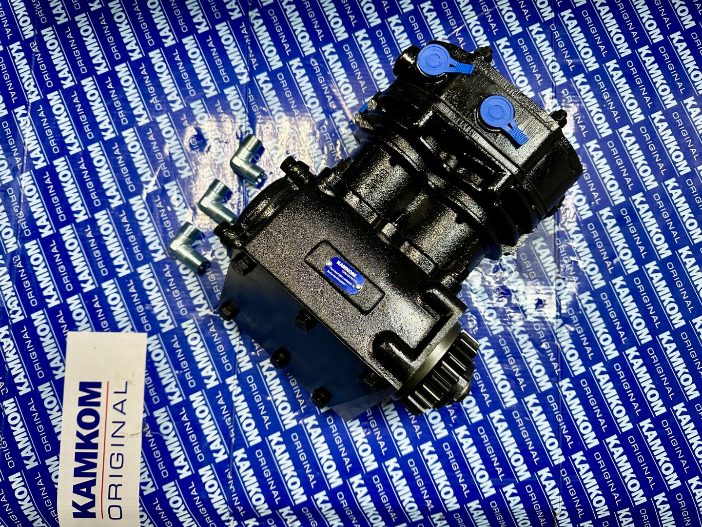 Компресор 2-х циліндровий підвищ. продуктивності для КамАЗ 5320-3509015-10 /КАМКОМ