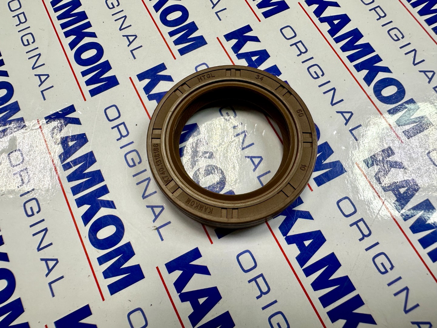 Манжета гідромуфти 34х50х10 Viton для КамАЗ 740-1318186 \ КАМКОМ