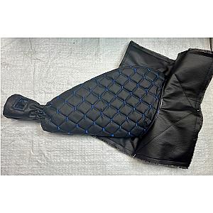 Чохол Євро ручка КПП ЛЮКС (синій рядок) КамАЗ 5320-5112064 Україна 5320-5112065