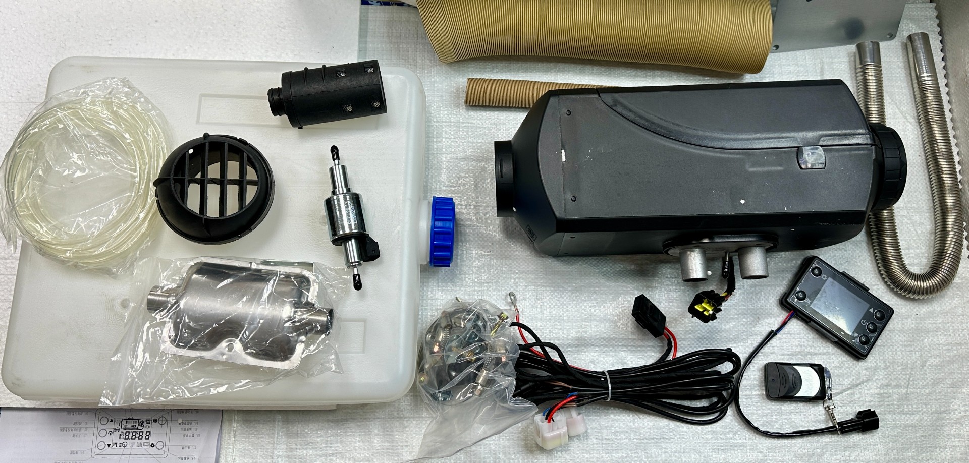 Автономний обігрівач 5кВт 12В для автомобіля / Parking Heater