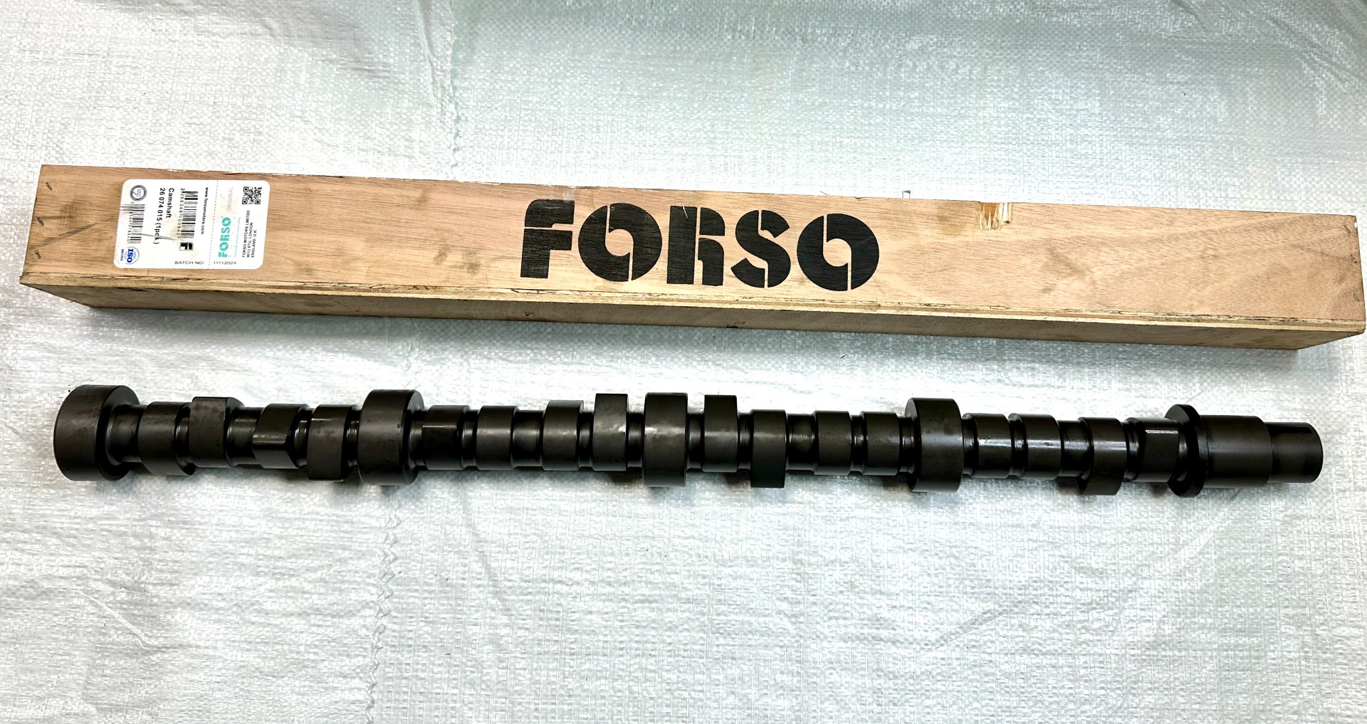 Розподільний вал (26074015) для КамАЗ 740.1006015-04 / FORSO