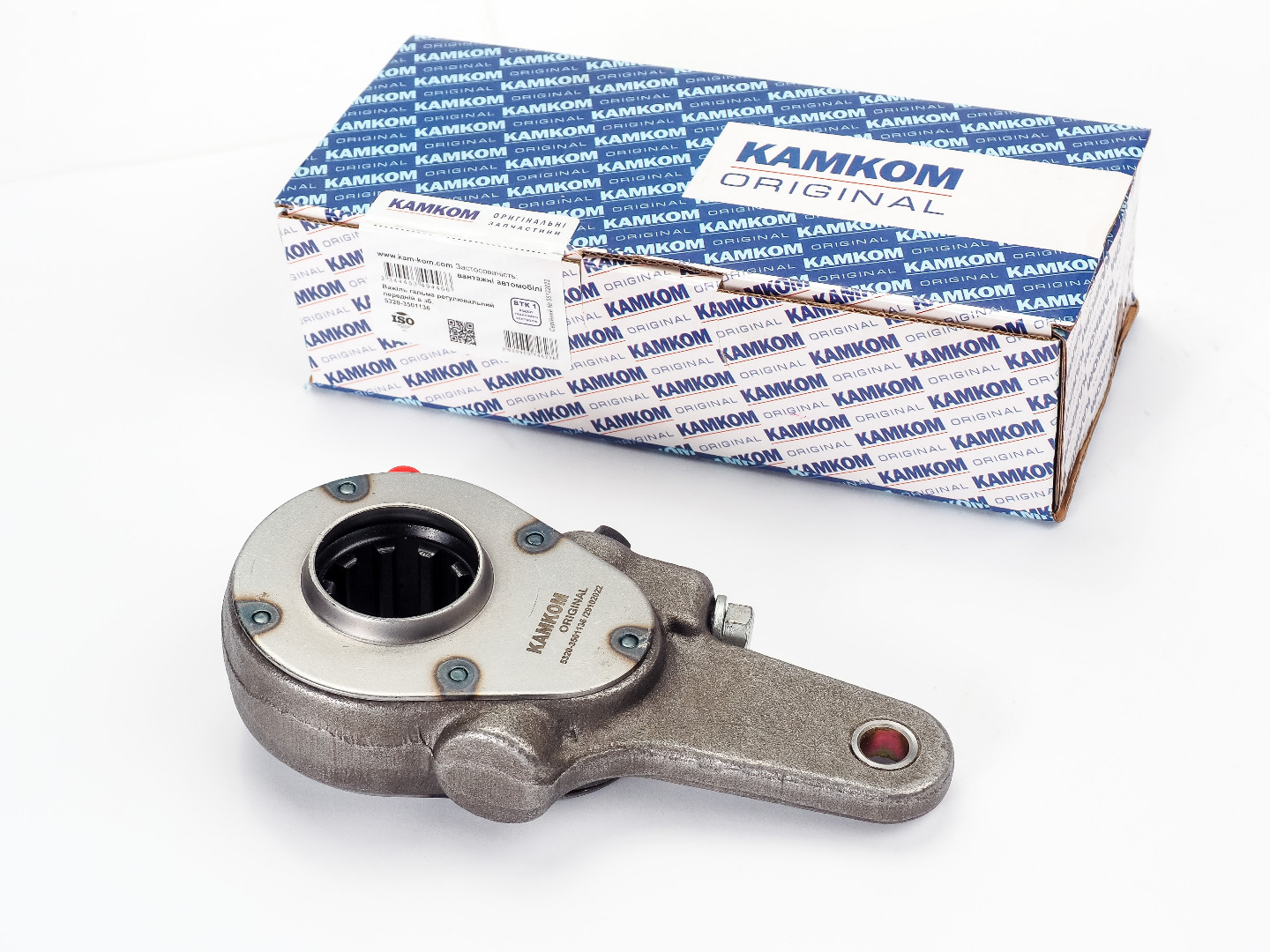 Важель гальмівний передній (тріскачка) (аналог KNORR-BREMSE) КамАЗ 5320-3501136 / Камком