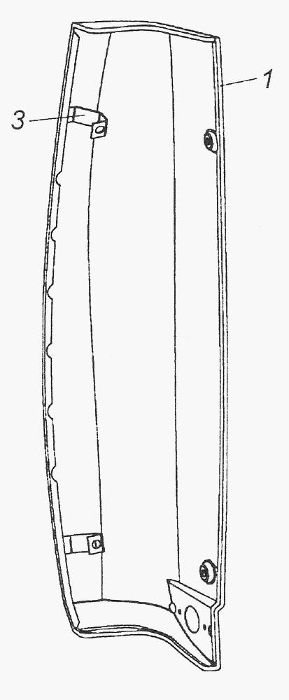 65115-8415011 Обтічник