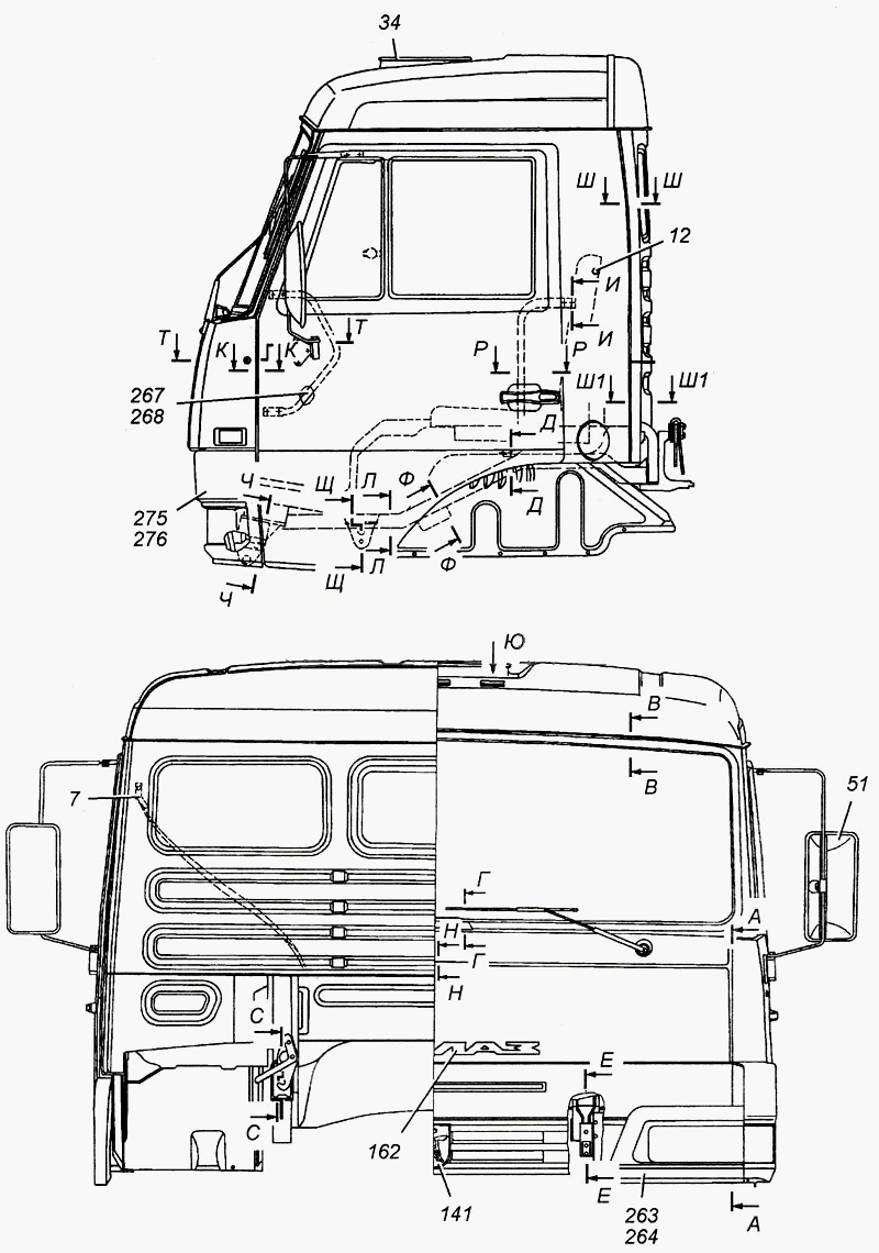 Кабіна в зборі Е4308-5000012