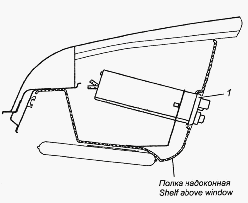 Установка автомагнітоли 53215-7901001